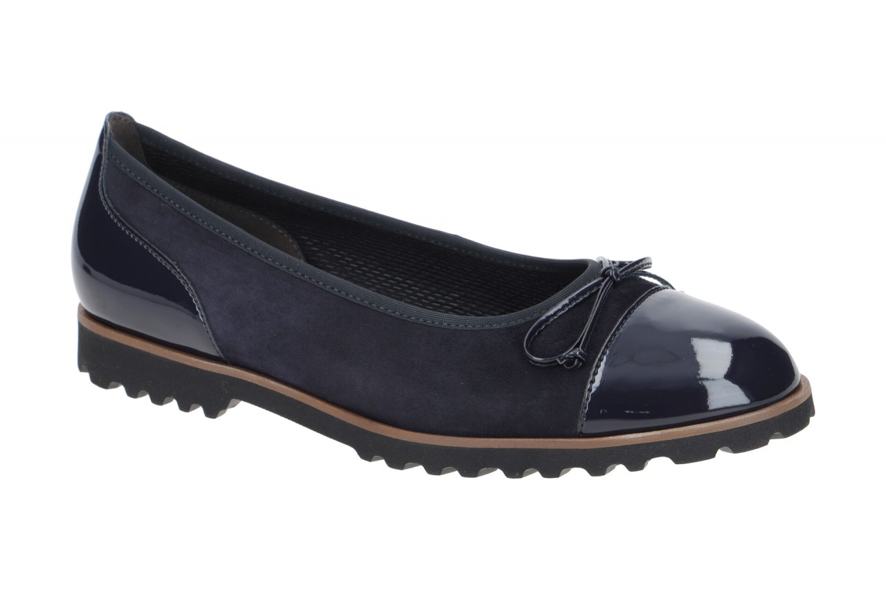 Gabor 04.100.36 dunkel-blau - Ballerina - Halbschuhe - Slipper f?r Damen 1 Gabor 04.100.36 dunkel-blau - Ballerina - Halbschuhe - Slipper f?r Damen