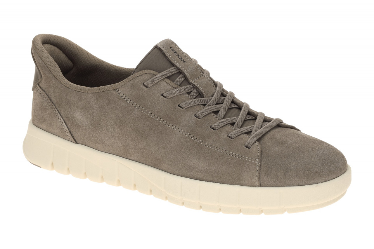 Geox FLEXTRIDE PLUS U56MAA 00022C1018 grau - sportliche Slipper f?r Herren 1 Geox FLEXTRIDE PLUS U56MAA 00022C1018 grau - sportliche Slipper f?r Herren