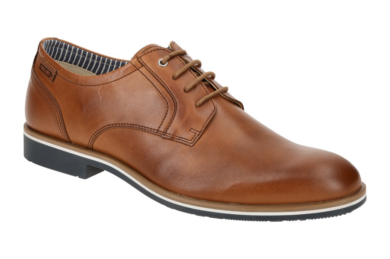 Pikolinos LEON M4V-4130 brandy hell-braun - Businessschuhe mit Schn?rung f?r ... 1 Pikolinos LEON M4V-4130 brandy hell-braun - Businessschuhe mit Schn?rung f?r ...