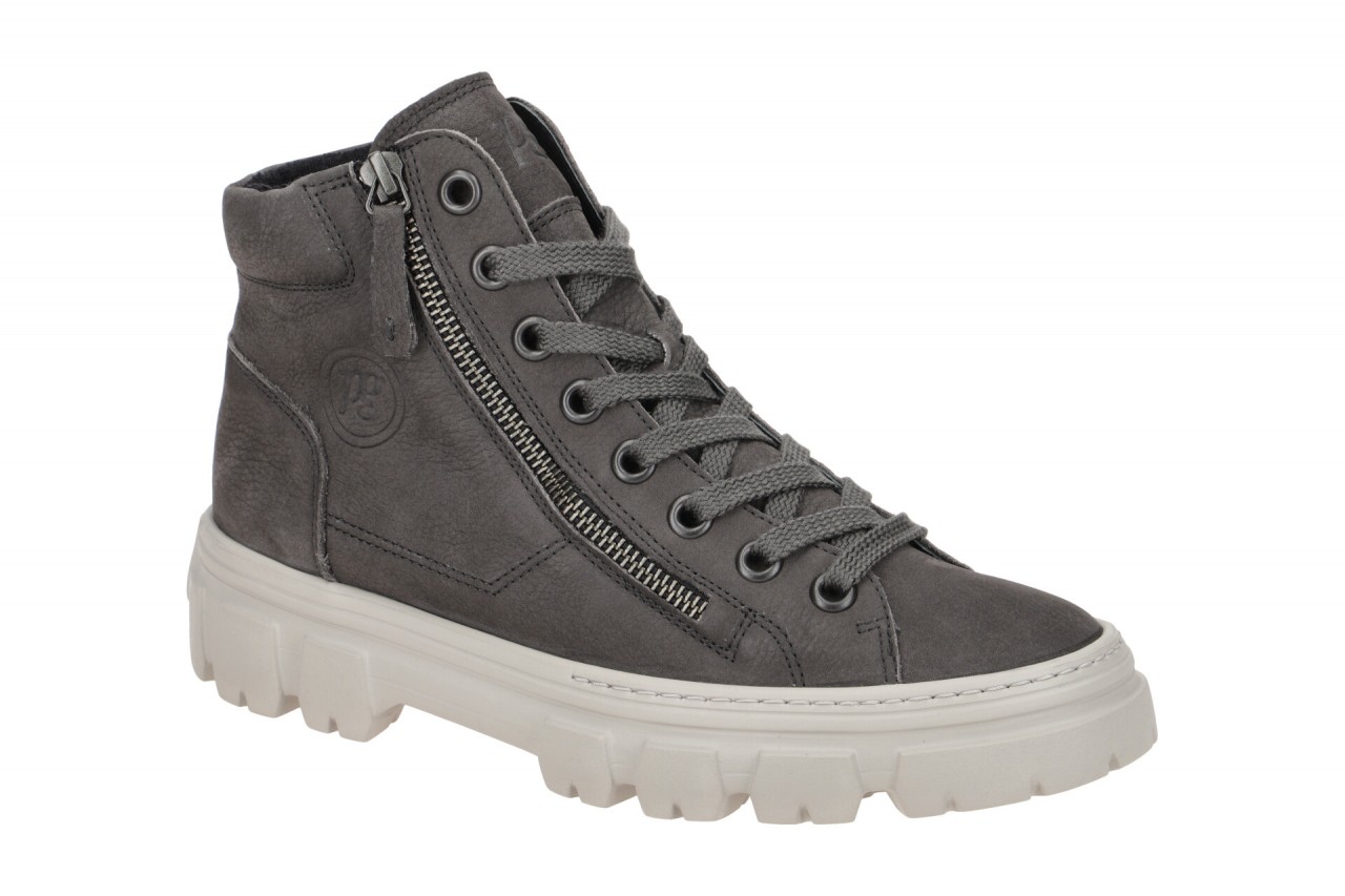 Paul Green 5210-010 dunkel-grau - sportliche Stiefelette f?r Damen 1 Paul Green 5210-010 dunkel-grau - sportliche Stiefelette f?r Damen