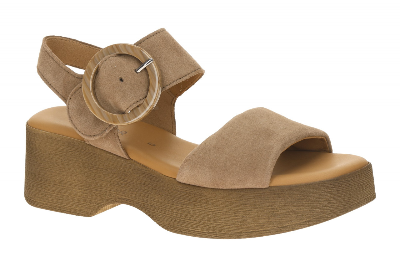 Gabor 84.520.18 braun - Riemchen Sandale f?r Damen 1 Gabor 84.520.18 braun - Riemchen Sandale f?r Damen