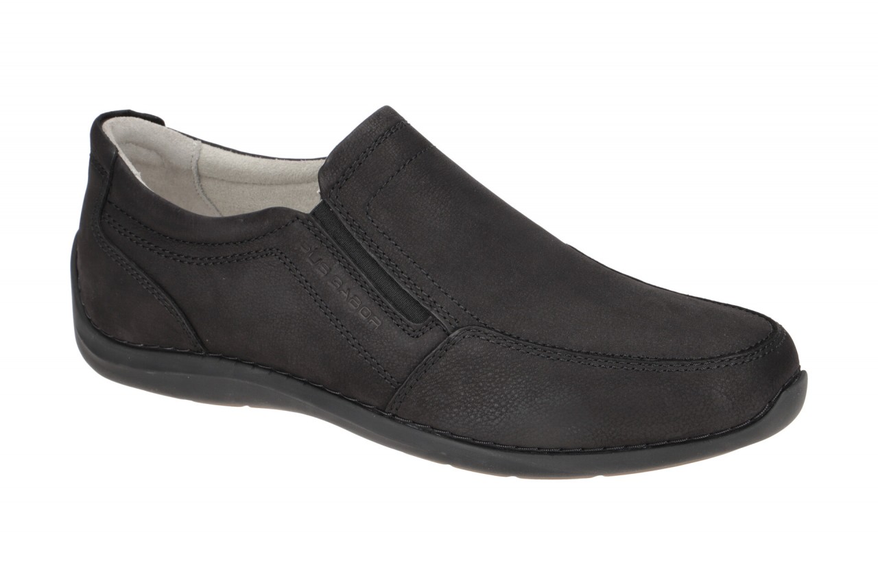 Pius Gabor 1033.11.01 schwarz - sportliche Slipper f?r Herren 1 Pius Gabor 1033.11.01 schwarz - sportliche Slipper f?r Herren