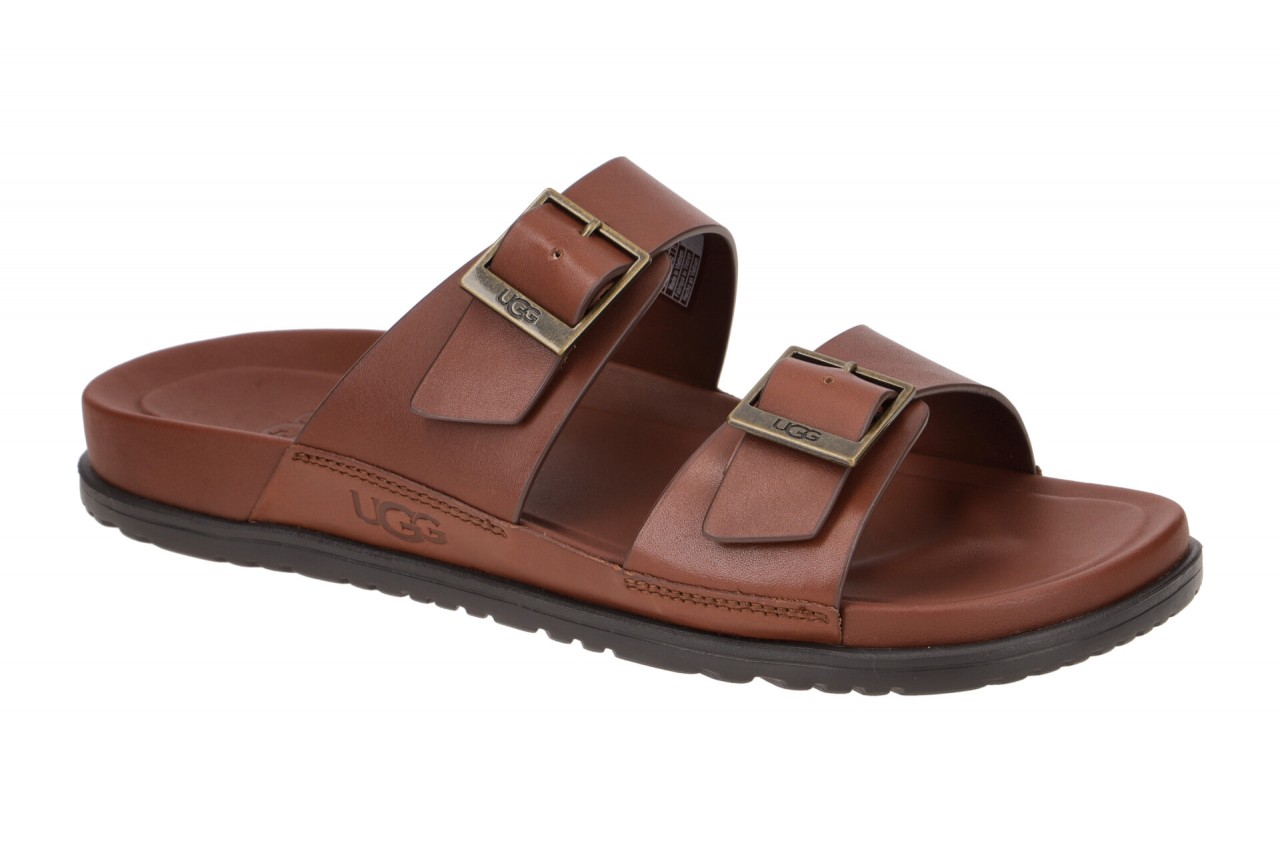 UGG WAINSCOTT BUCKLE SLIDE 1119530 CLTH braun - Herren Pantolette - elegante ... 1 UGG WAINSCOTT BUCKLE SLIDE 1119530 CLTH braun - Herren Pantolette - elegante ...