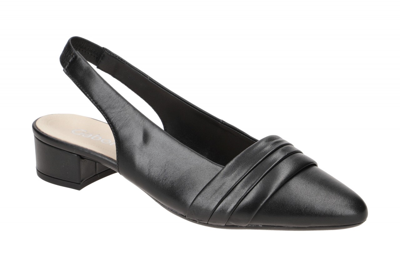 Gabor 21.521.27 schwarz - Sling Pumps f?r Damen 1 Gabor 21.521.27 schwarz - Sling Pumps f?r Damen