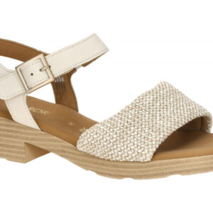 Gabor 82.814.61 wei? - Sandalette f?r Damen