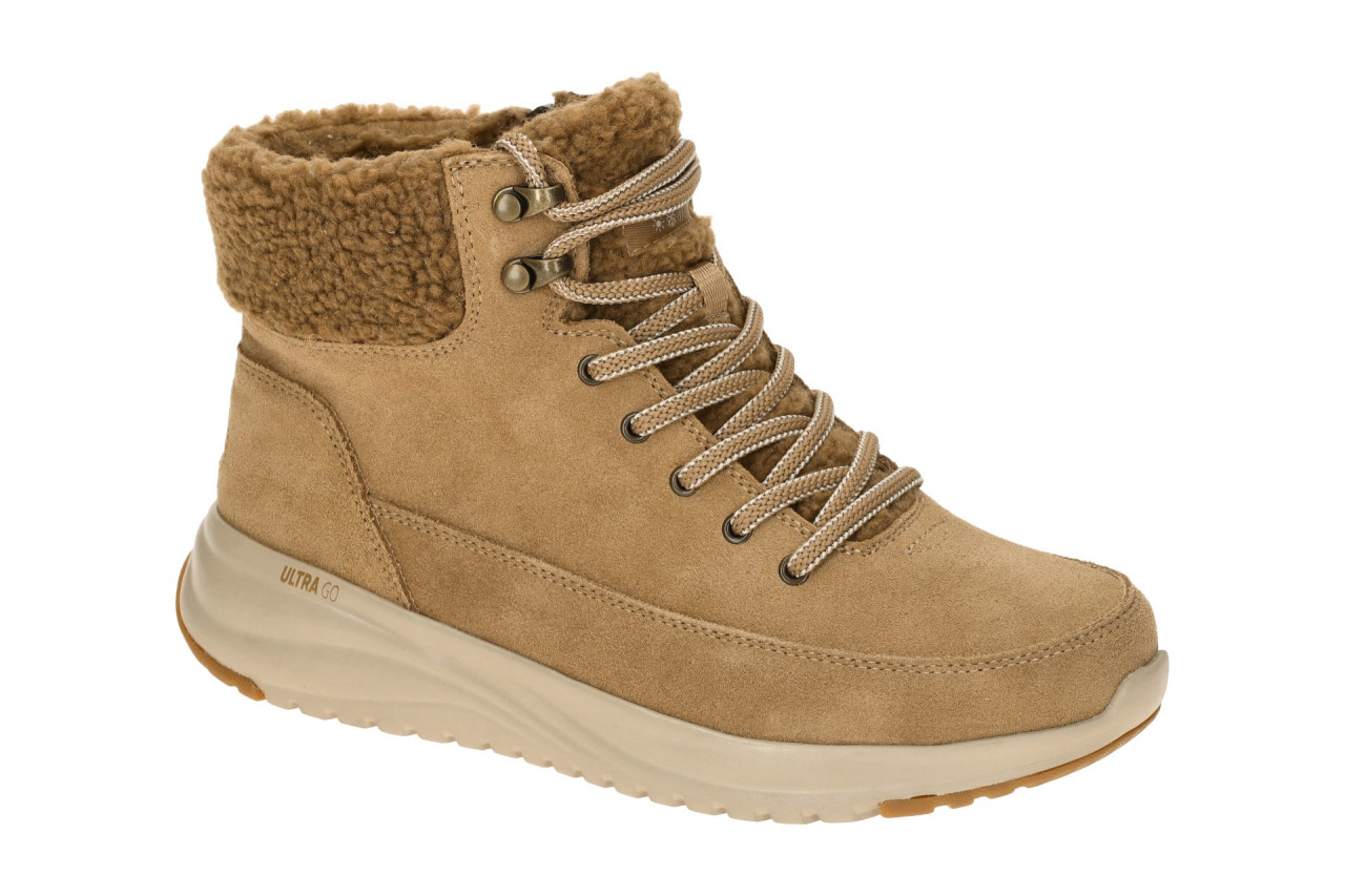 Skechers ON 144770 BRN hell-braun - sportliche Stiefelette f?r Damen 1 Skechers ON 144770 BRN hell-braun - sportliche Stiefelette f?r Damen