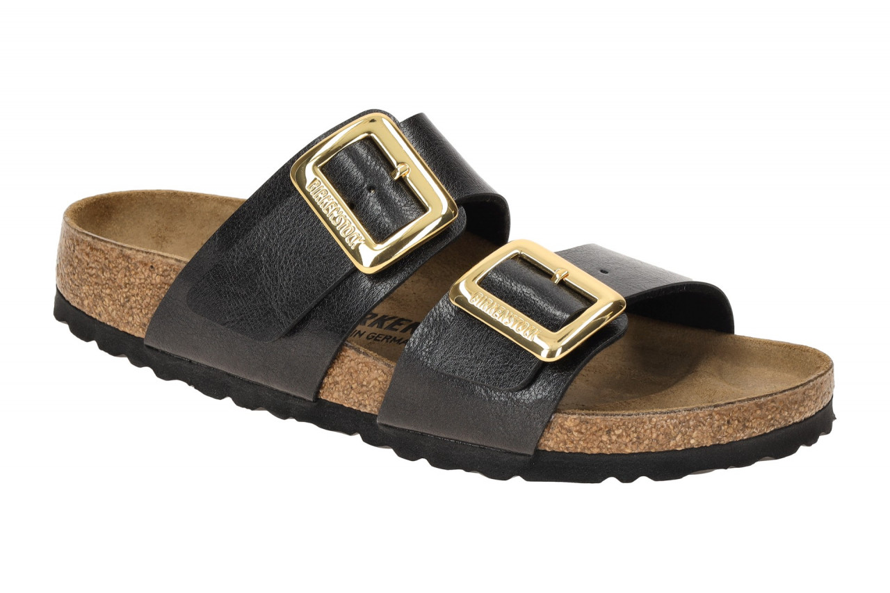 Birkenstock SYDNEY CUSHION BUCKLE 1029457 schwarz - Pantolette f?r Damen 1 Birkenstock SYDNEY CUSHION BUCKLE 1029457 schwarz - Pantolette f?r Damen