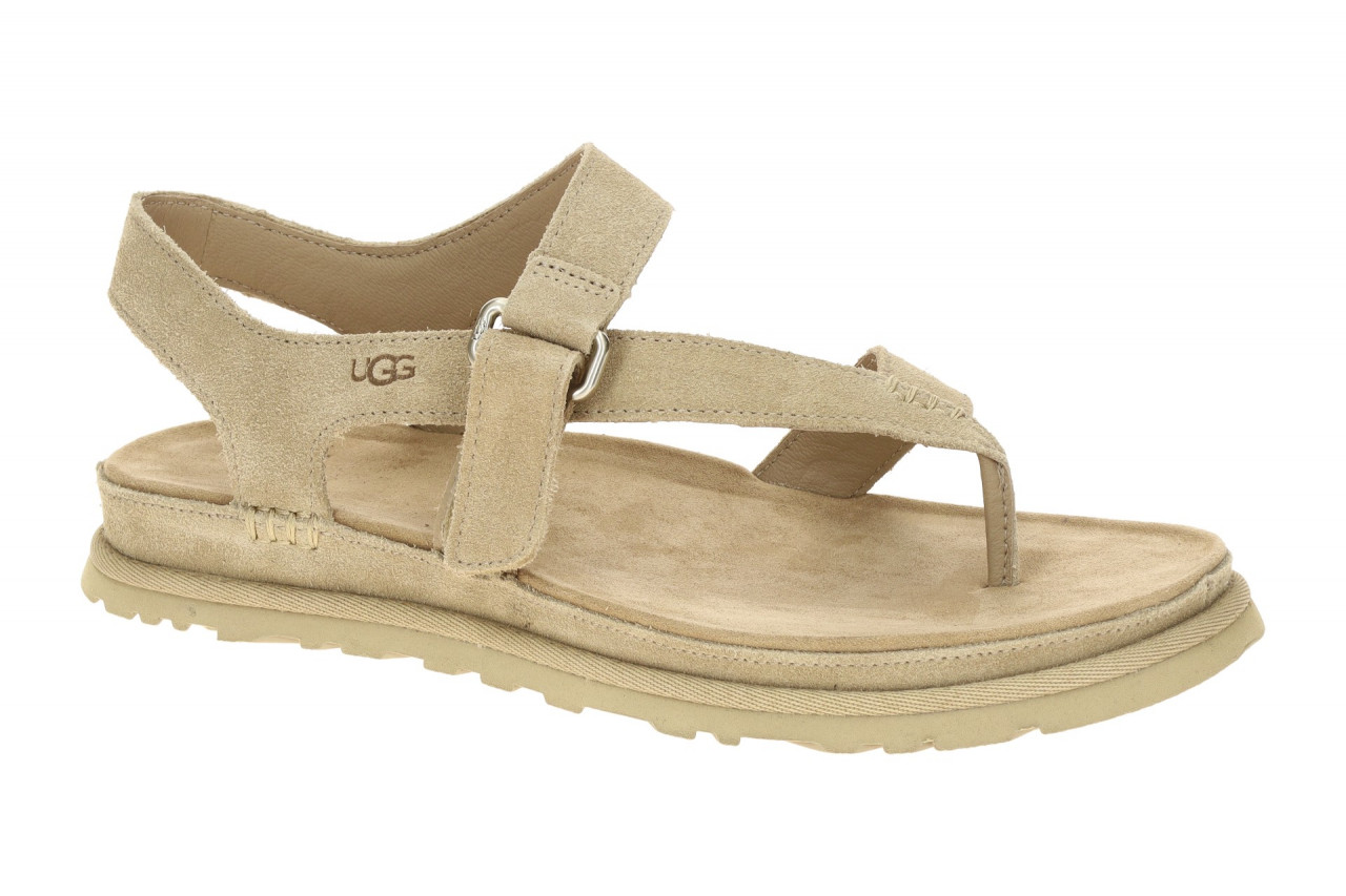 UGG GOLDENGAZE TOE POST 1175134 SAN beige - Zehentrenner f?r Damen 1 UGG GOLDENGAZE TOE POST 1175134 SAN beige - Zehentrenner f?r Damen