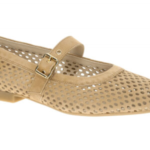 Paul Green 1213-009 beige - Mary-Jane Ballerina