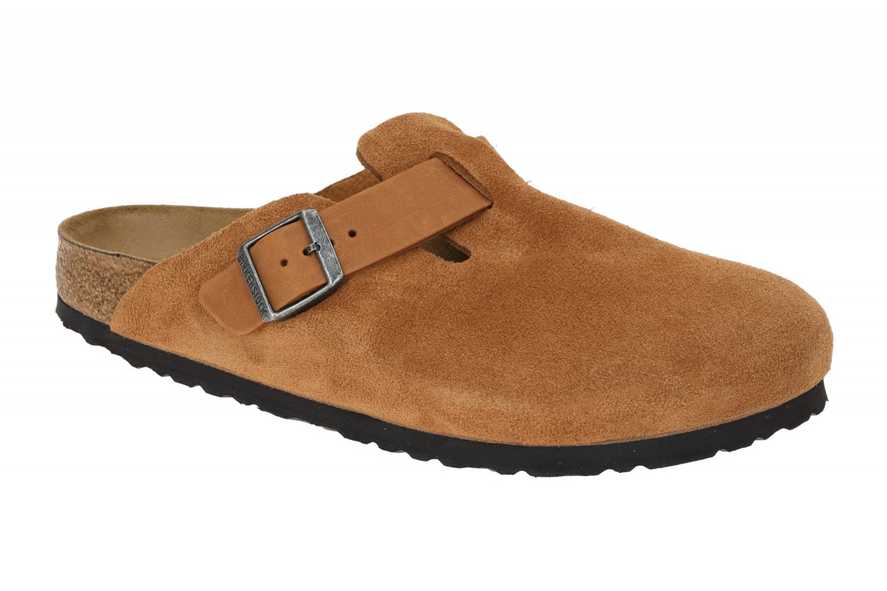 Birkenstock BOSTON BS 1029220 hell-braun - bequeme Pantoletten f?r Herren 1 Birkenstock BOSTON BS 1029220 hell-braun - bequeme Pantoletten f?r Herren