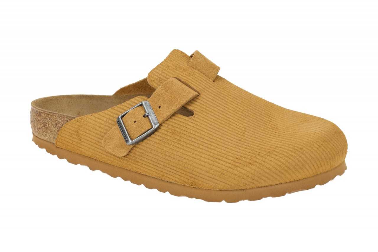 Birkenstock BOSTON BS 1025647 hell-braun - bequeme Pantolette f?r Damen 1 Birkenstock BOSTON BS 1025647 hell-braun - bequeme Pantolette f?r Damen