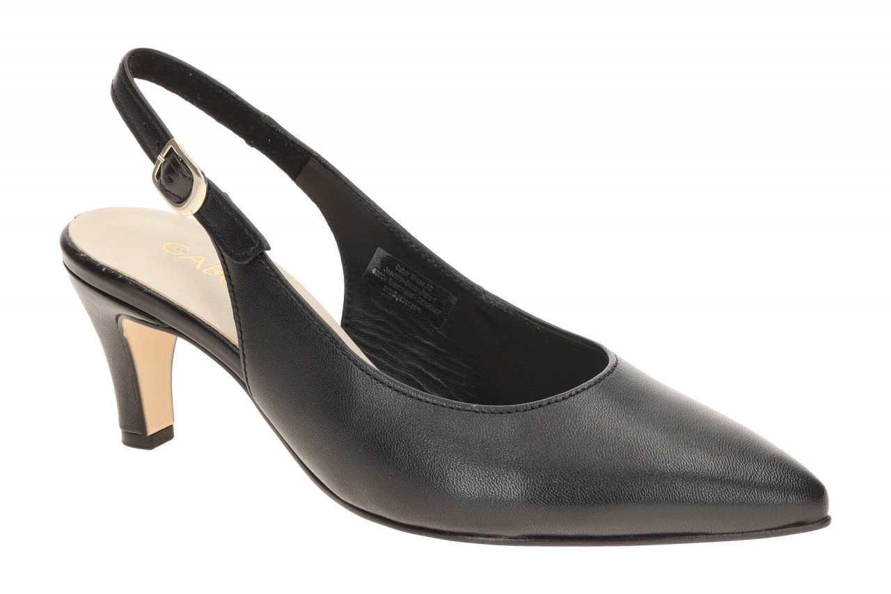 Gabor 81.590.27 schwarz - Sling Pumps f?r Damen 1 Gabor 81.590.27 schwarz - Sling Pumps f?r Damen