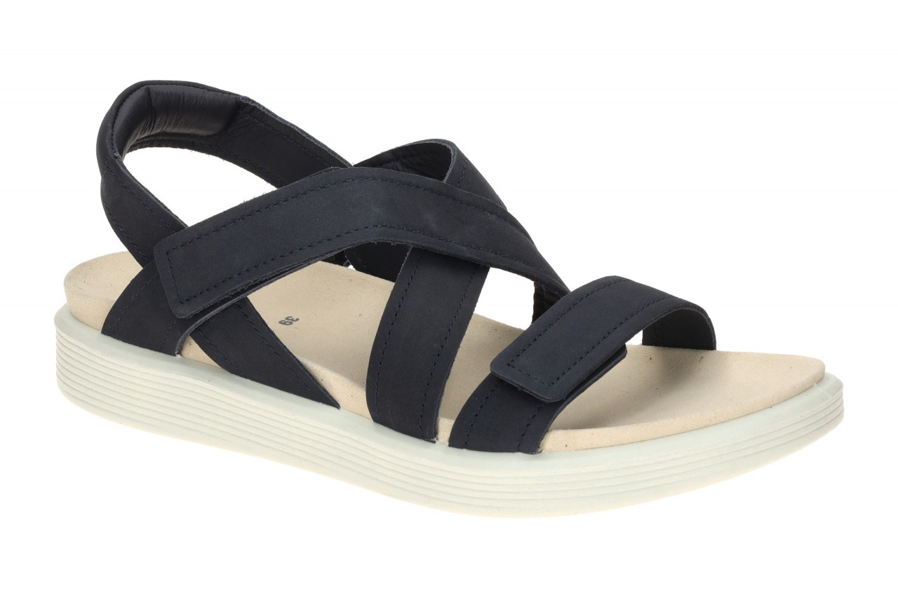 Ecco SOFT SANDAL 23881302038 dunkel-blau - Riemchen Sandale f?r Damen 1 Ecco SOFT SANDAL 23881302038 dunkel-blau - Riemchen Sandale f?r Damen