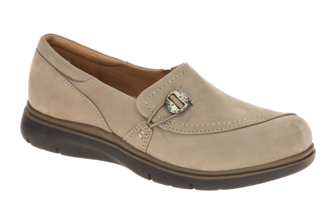 Clarks CERTINA EASE 26179811 4 grau - bequeme Slipper f?r Damen 1 Clarks CERTINA EASE 26179811 4 grau - bequeme Slipper f?r Damen