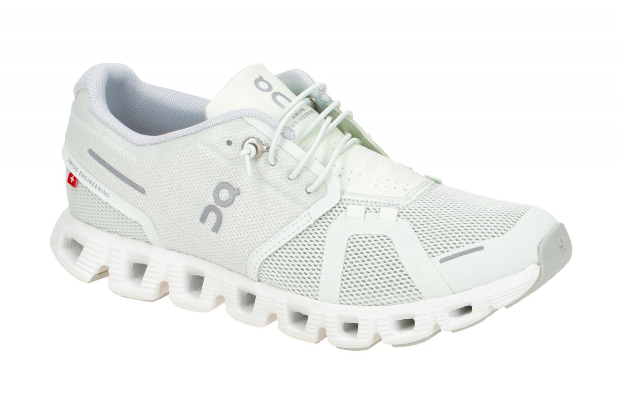 Damenschuhe on Cloud 5 ice wei? - hellgr?n Sport 59.98774 1 Damenschuhe on Cloud 5 ice wei? - hellgr?n Sport 59.98774