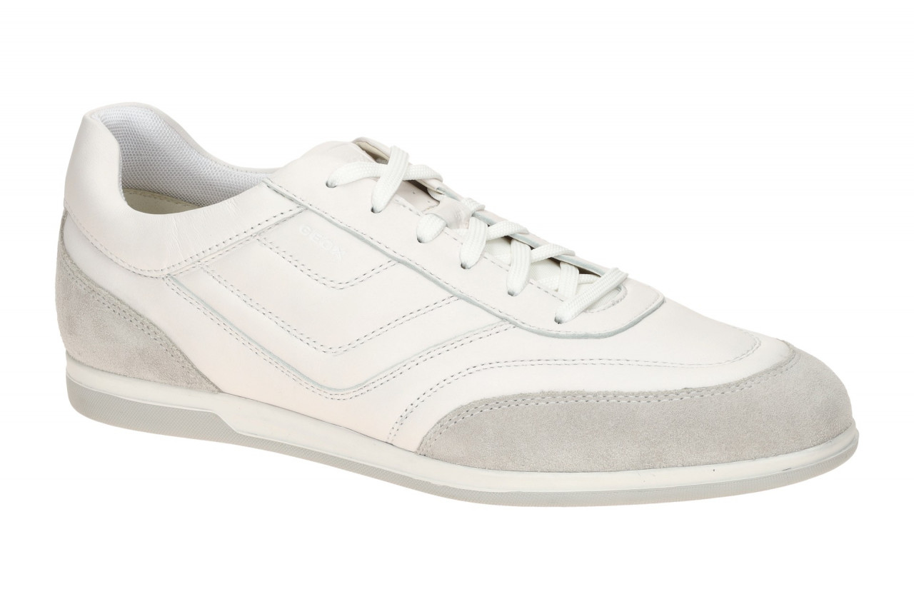 Geox RENAN U654GD 0TU22C1000 wei? - sportliche Halbschuhe f?r Herren 1 Geox RENAN U654GD 0TU22C1000 wei? - sportliche Halbschuhe f?r Herren