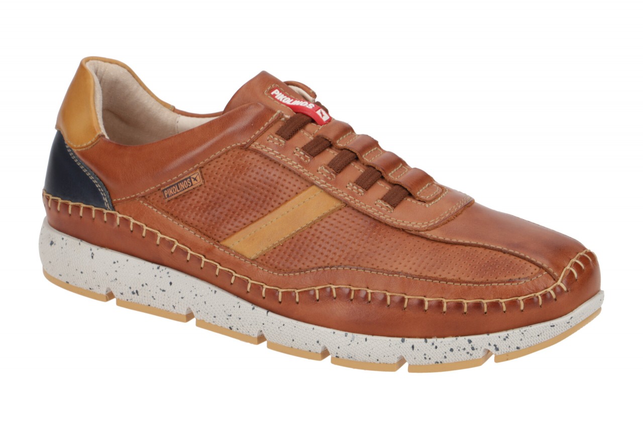 Pikolinos FUENCARRAL M4U-6046C1 brandy hell-braun - bequeme Slipper f?r Herren 1 Pikolinos FUENCARRAL M4U-6046C1 brandy hell-braun - bequeme Slipper f?r Herren