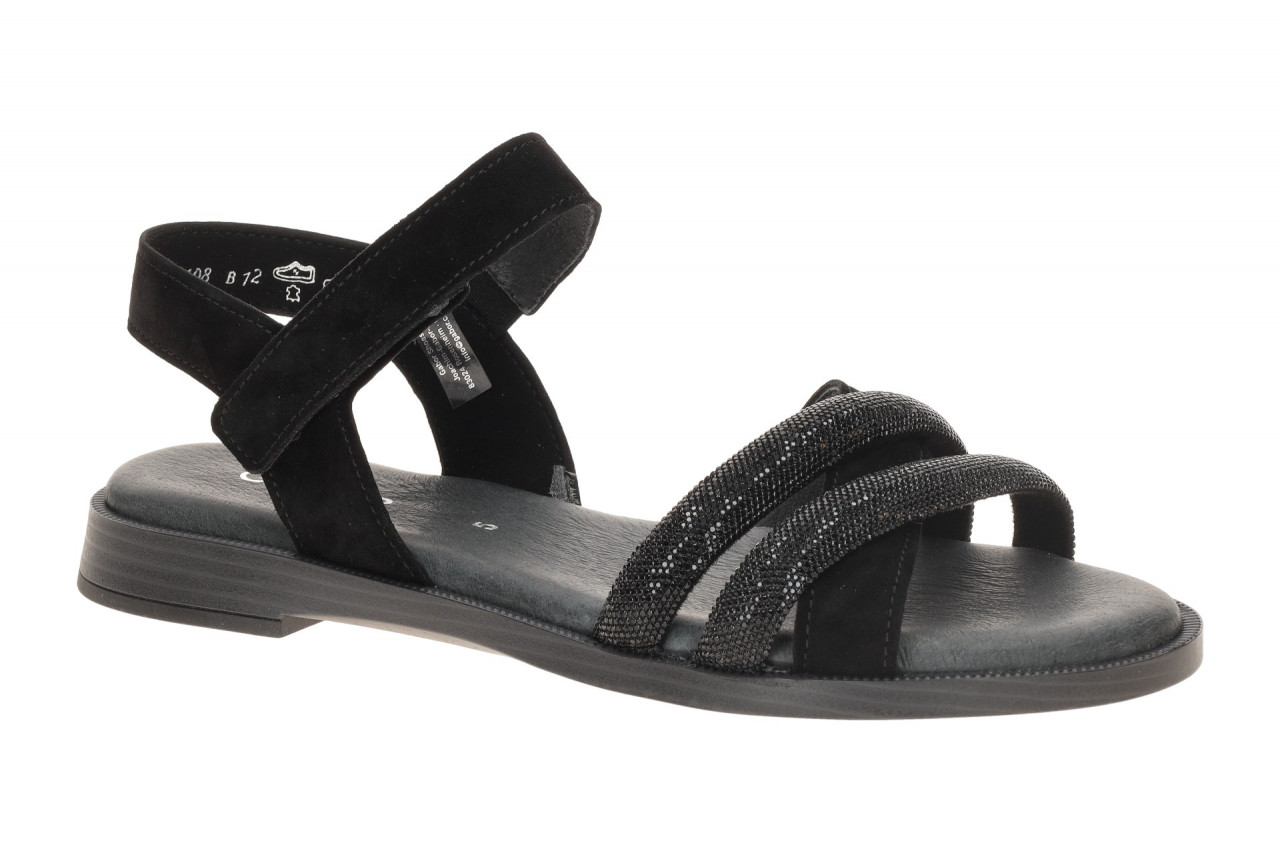 Gabor 85.501.17 schwarz - Riemchen Sandale f?r Damen 1 Gabor 85.501.17 schwarz - Riemchen Sandale f?r Damen