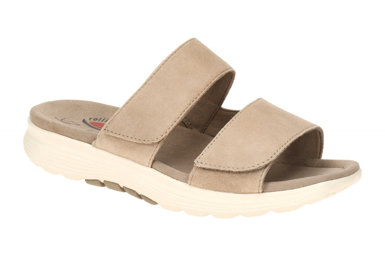 Gabor ROLLINGSOFT 86.811.30 sand - bequeme Pantolette f?r Damen 1 Gabor ROLLINGSOFT 86.811.30 sand - bequeme Pantolette f?r Damen