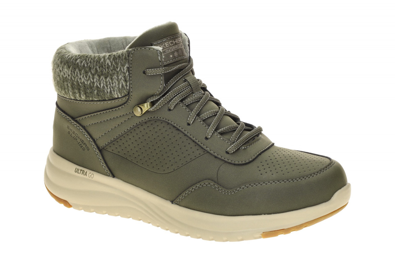 Skechers ON 144739 OLV olive - Mid Cut Sneakers f?r Damen 1 Skechers ON 144739 OLV olive - Mid Cut Sneakers f?r Damen