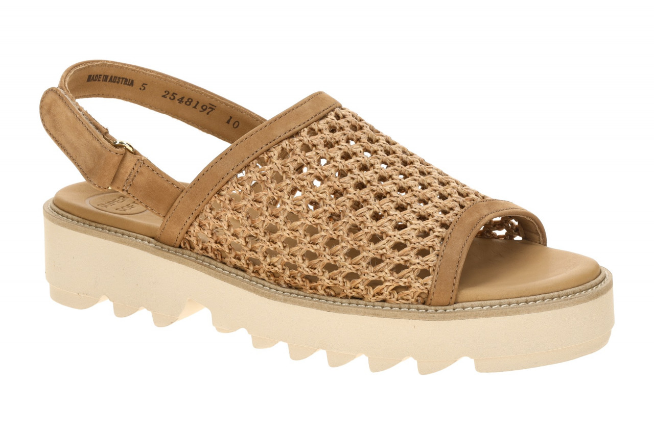 Paul Green 6209-009 hell-braun - Sandalette f?r Damen 1 Paul Green 6209-009 hell-braun - Sandalette f?r Damen