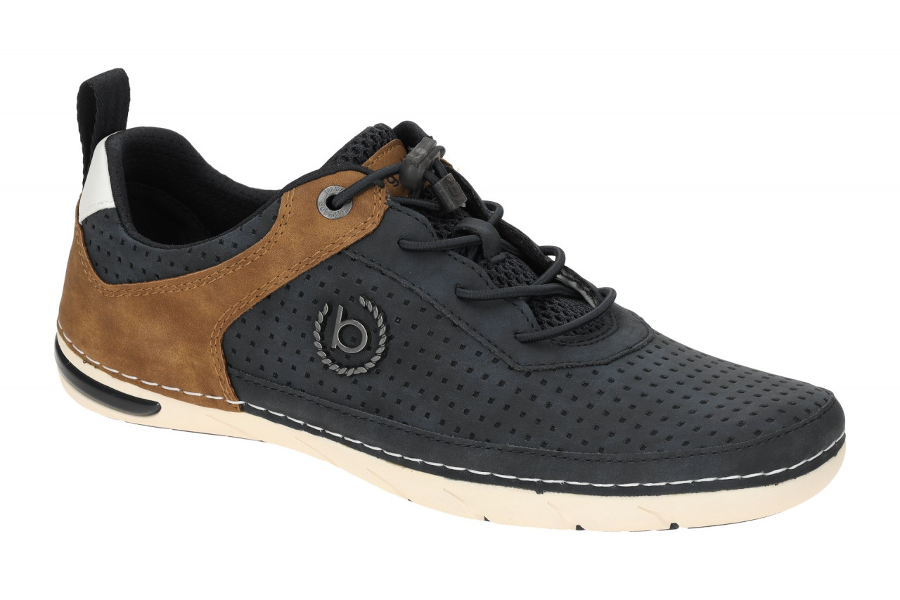 Bugatti GLENANS 321ASG035000 4100 dunkel-blau - sportliche Slipper f?r Herren 1 Bugatti GLENANS 321ASG035000 4100 dunkel-blau - sportliche Slipper f?r Herren