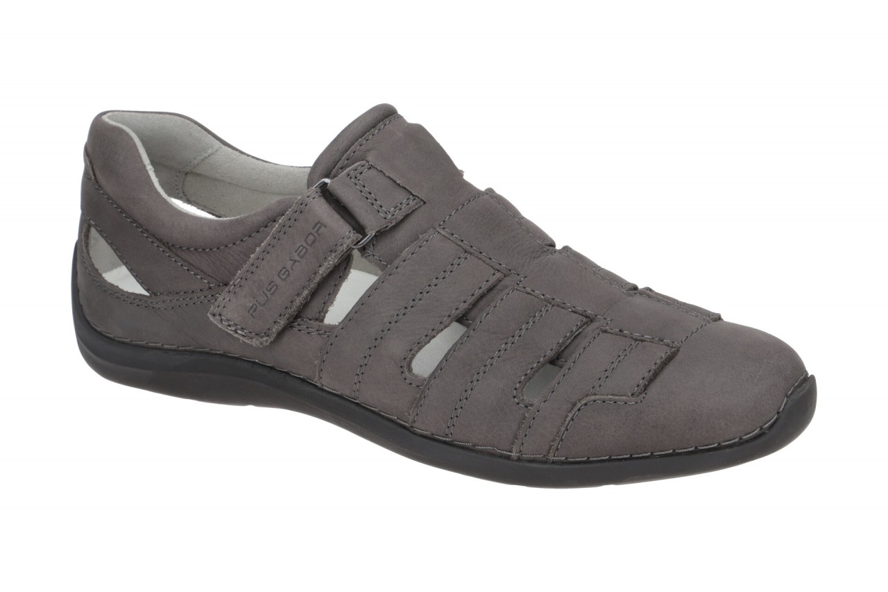 Pius Gabor 1033.12.02 dunkel-grau - sportliche Slipper f?r Herren 1 Pius Gabor 1033.12.02 dunkel-grau - sportliche Slipper f?r Herren