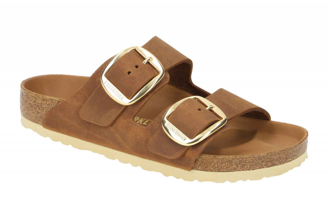 Birkenstock ARIZONA BIG BUCKLE 1011073 braun - Pantolette f?r Damen 1 Birkenstock ARIZONA BIG BUCKLE 1011073 braun - Pantolette f?r Damen