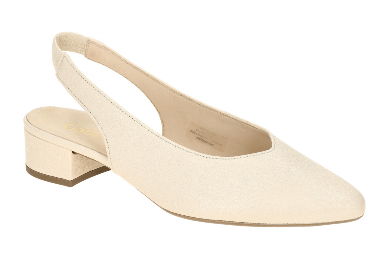 Gabor 81.520.22 beige - Sling Pumps f?r Damen 1 Gabor 81.520.22 beige - Sling Pumps f?r Damen