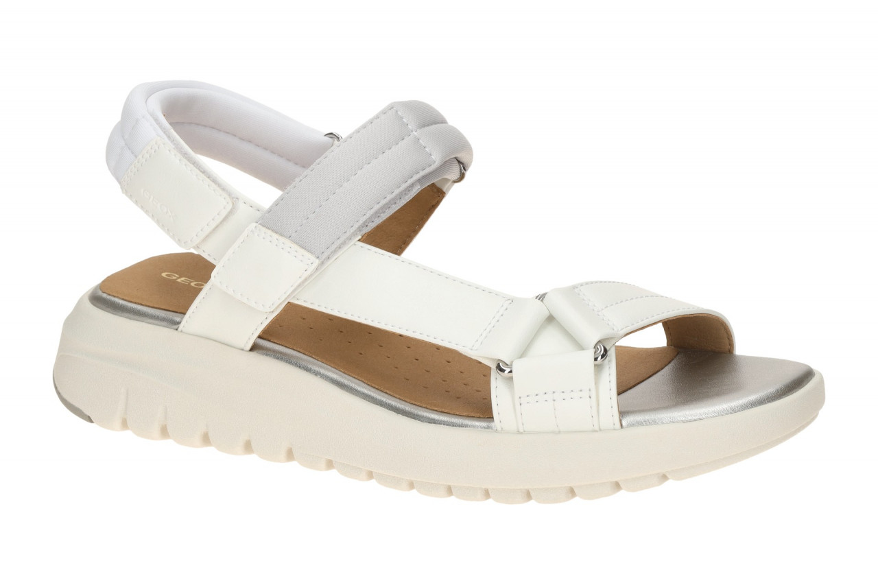 Geox FLEXTRIDE S D65BSD 05415C1236 wei? - Sandalette f?r Damen 1 Geox FLEXTRIDE S D65BSD 05415C1236 wei? - Sandalette f?r Damen
