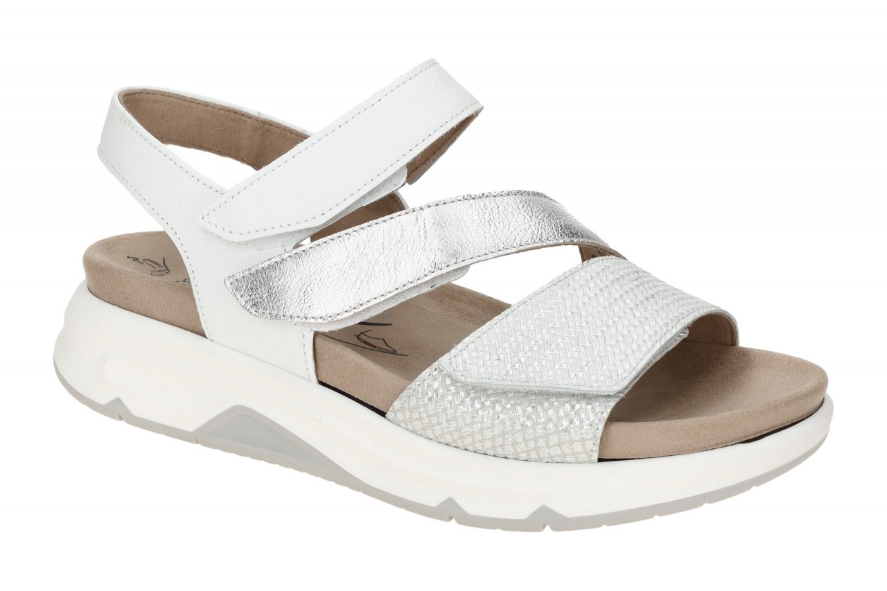 Gabor ROLLINGSOFT 86.882.51 silber - Sandalette f?r Damen 1 Gabor ROLLINGSOFT 86.882.51 silber - Sandalette f?r Damen