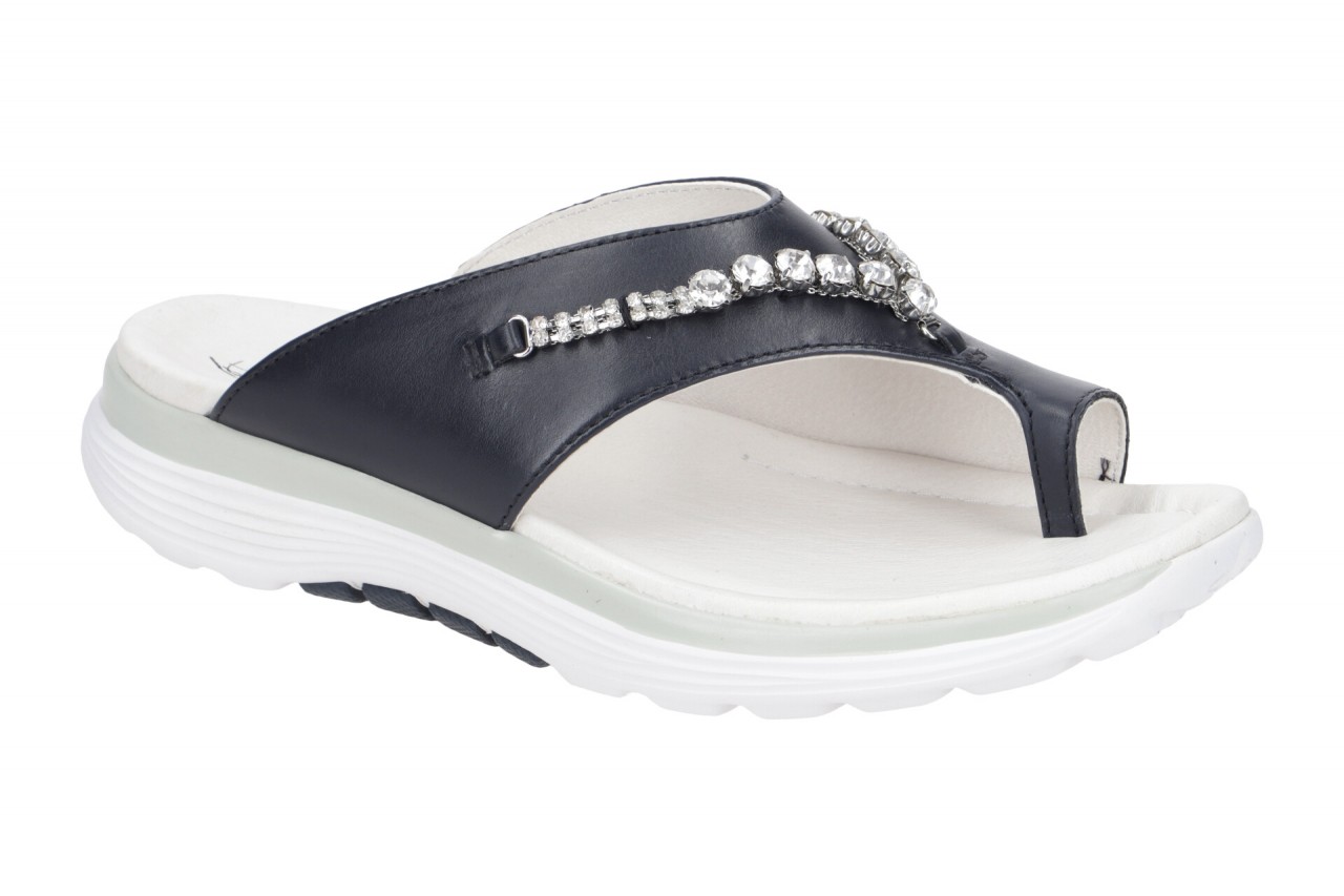 Gabor ROLLINGSOFT 26.812.56 dunkel-blau - bequeme Pantolette f?r Damen 1 Gabor ROLLINGSOFT 26.812.56 dunkel-blau - bequeme Pantolette f?r Damen