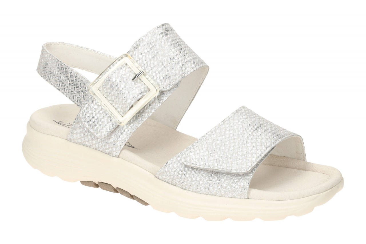 Gabor ROLLINGSOFT 46.814.62 hell-grau - Sandalette f?r Damen 1 Gabor ROLLINGSOFT 46.814.62 hell-grau - Sandalette f?r Damen