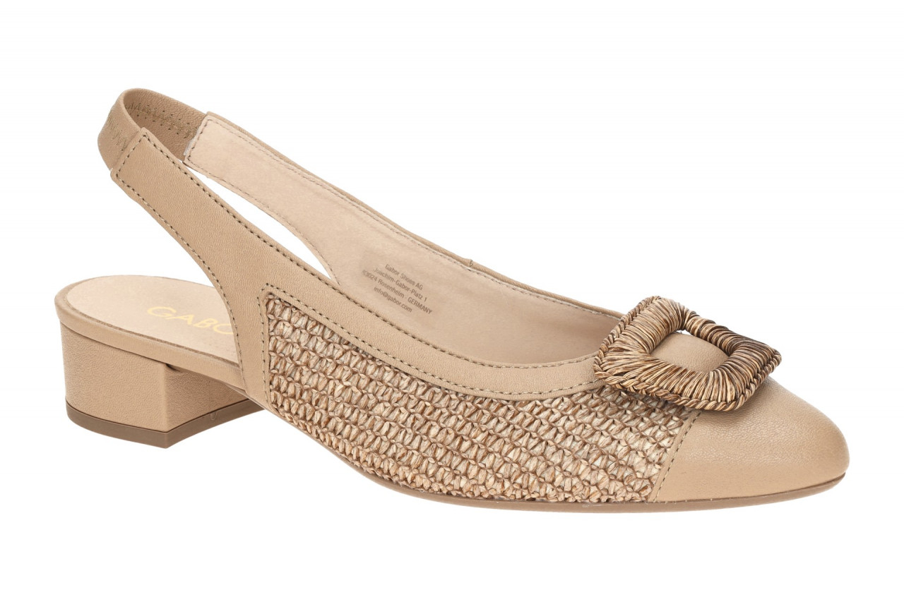 Gabor 81.526.44 taupe - Sling Pumps f?r Damen 1 Gabor 81.526.44 taupe - Sling Pumps f?r Damen