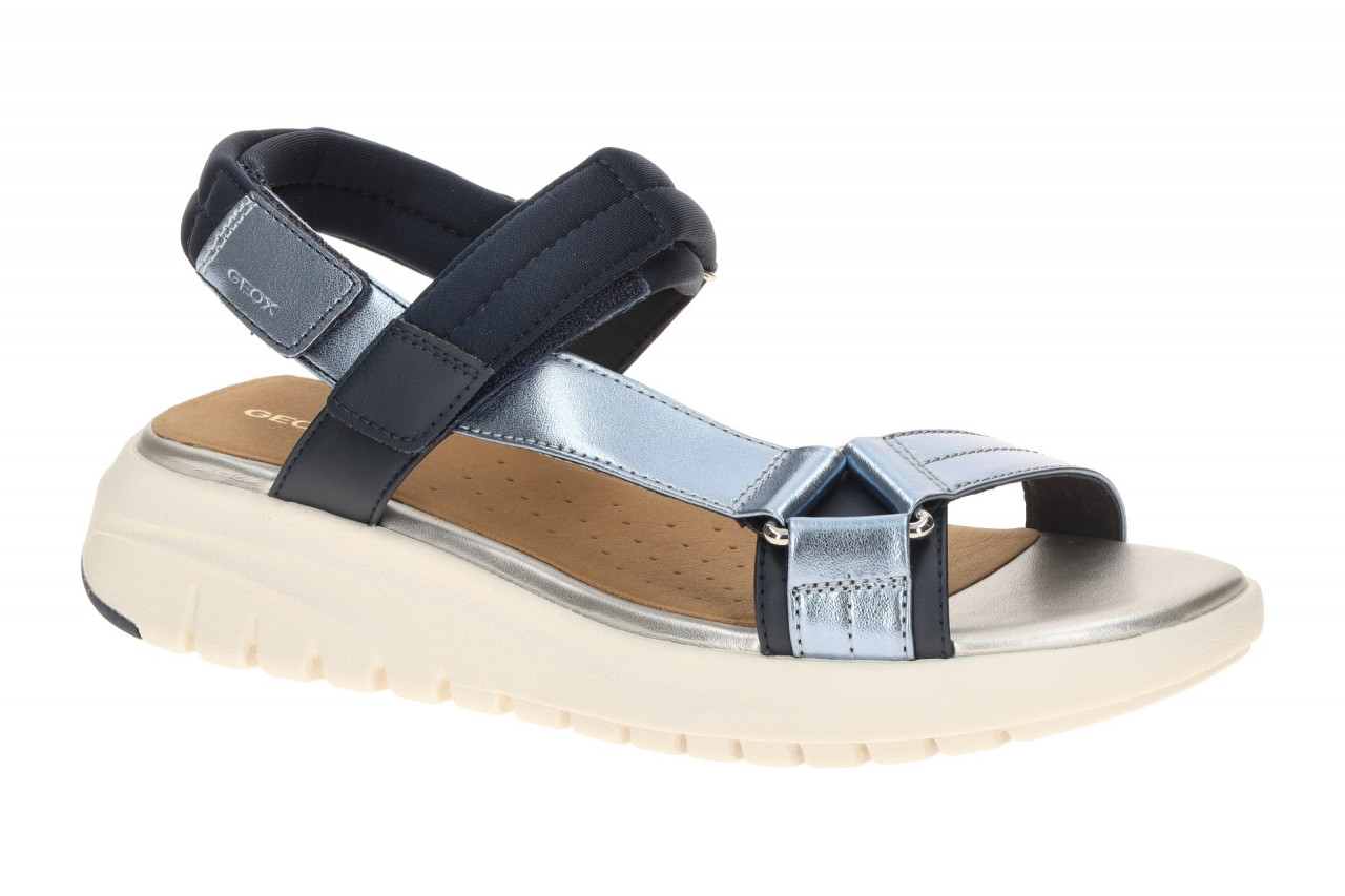 Geox FLEXTRIDE S D65BSD 0BCBNC0700 dunkel-blau - Sandalette f?r Damen 1 Geox FLEXTRIDE S D65BSD 0BCBNC0700 dunkel-blau - Sandalette f?r Damen