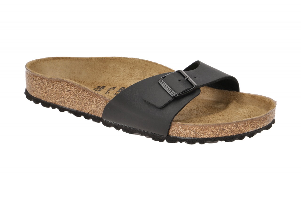 Birkenstock MADRID BS 40791 schwarz - Pantolette f?r Damen 1 Birkenstock MADRID BS 40791 schwarz - Pantolette f?r Damen
