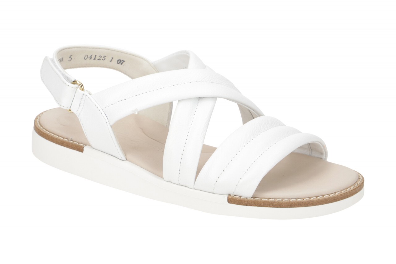 Paul Green 6054-01x wei? - Riemchen Sandale f?r Damen 1 Paul Green 6054-01x wei? - Riemchen Sandale f?r Damen