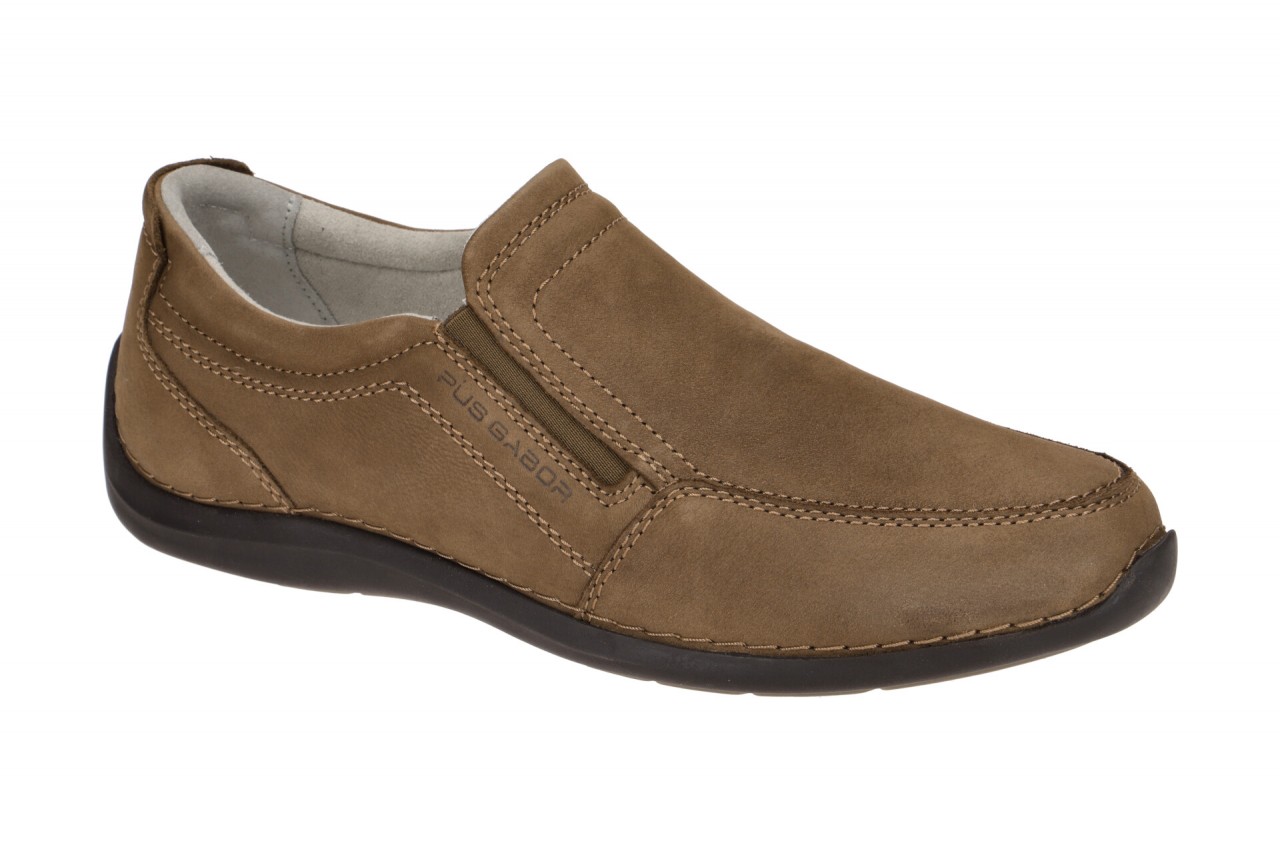 Pius Gabor 1033.11.03 braun - sportliche Slipper f?r Herren 1 Pius Gabor 1033.11.03 braun - sportliche Slipper f?r Herren