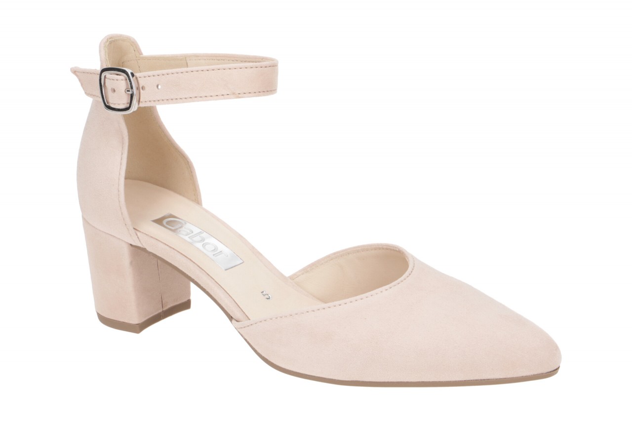 Gabor 81.340.10 rose - Riemchen Pumps f?r Damen 1 Gabor 81.340.10 rose - Riemchen Pumps f?r Damen