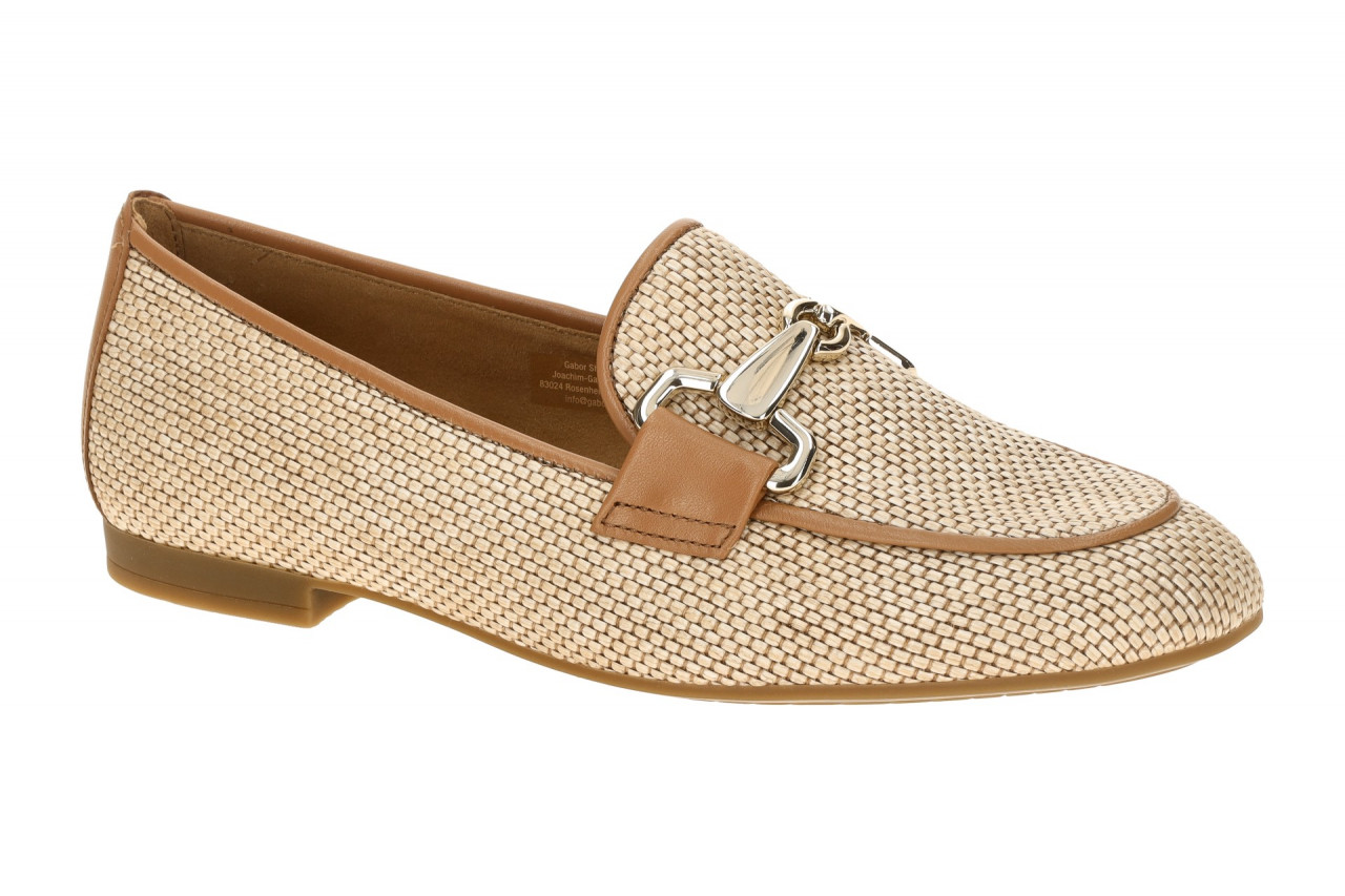 Gabor 85.214.48 beige - elegante Slipper f?r Damen 1 Gabor 85.214.48 beige - elegante Slipper f?r Damen