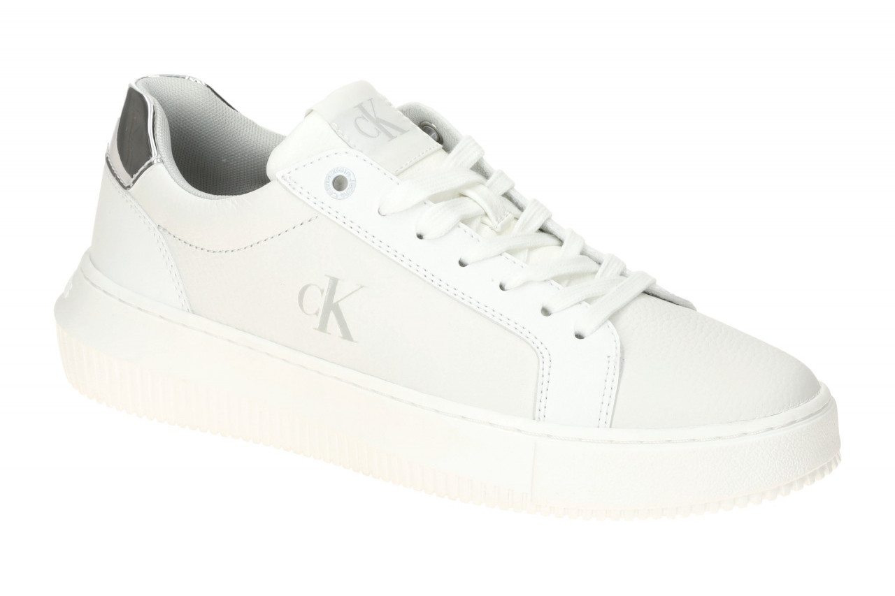Calvin Klein CHUNKY CUPSOLE YW01769 0LI wei? - sportliche Halbschuhe f?r Damen 1 Calvin Klein CHUNKY CUPSOLE YW01769 0LI wei? - sportliche Halbschuhe f?r Damen