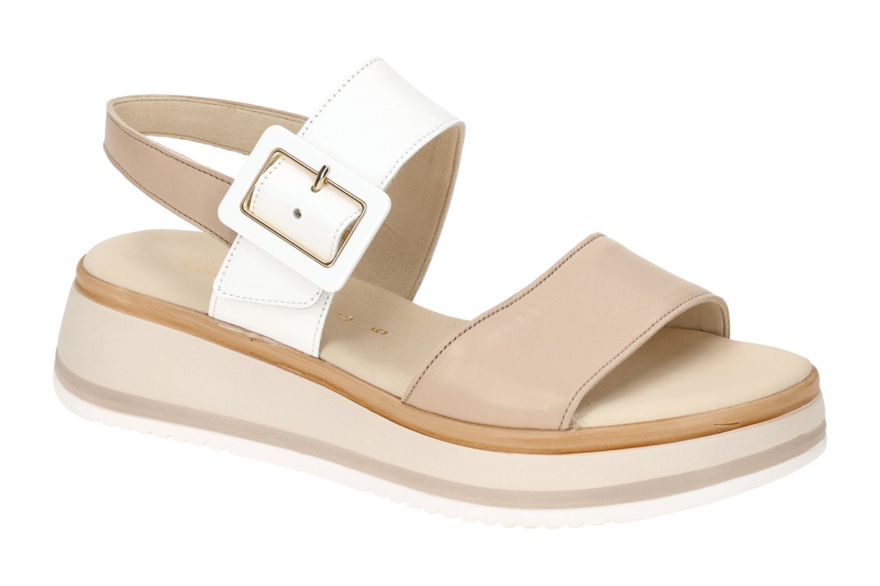 Gabor 82.744.58 taupe - Riemchen Sandale f?r Damen 1 Gabor 82.744.58 taupe - Riemchen Sandale f?r Damen