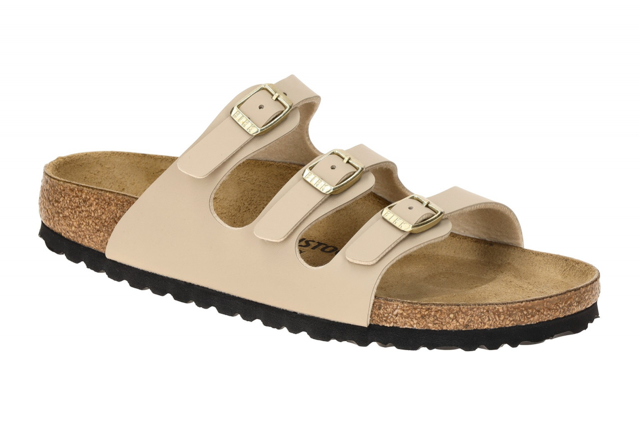 Birkenstock FLORIDA BS 1029265 beige - Pantolette f?r Damen 1 Birkenstock FLORIDA BS 1029265 beige - Pantolette f?r Damen