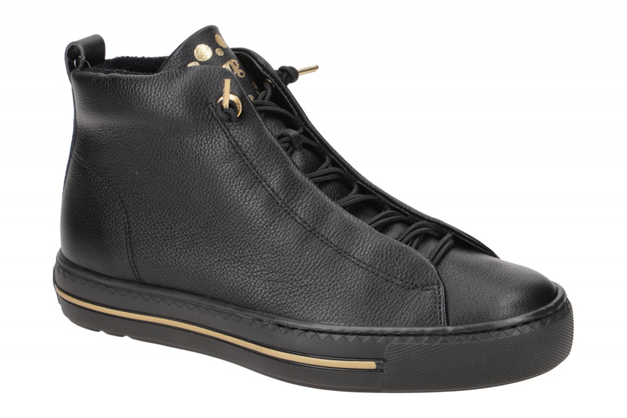 Paul Green 5283-020 schwarz - Mid Cut Sneakers f?r Damen 1 Paul Green 5283-020 schwarz - Mid Cut Sneakers f?r Damen