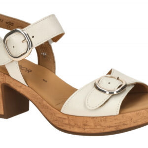 Gabor 84.764.20 offwhite - Sandalette f?r Damen