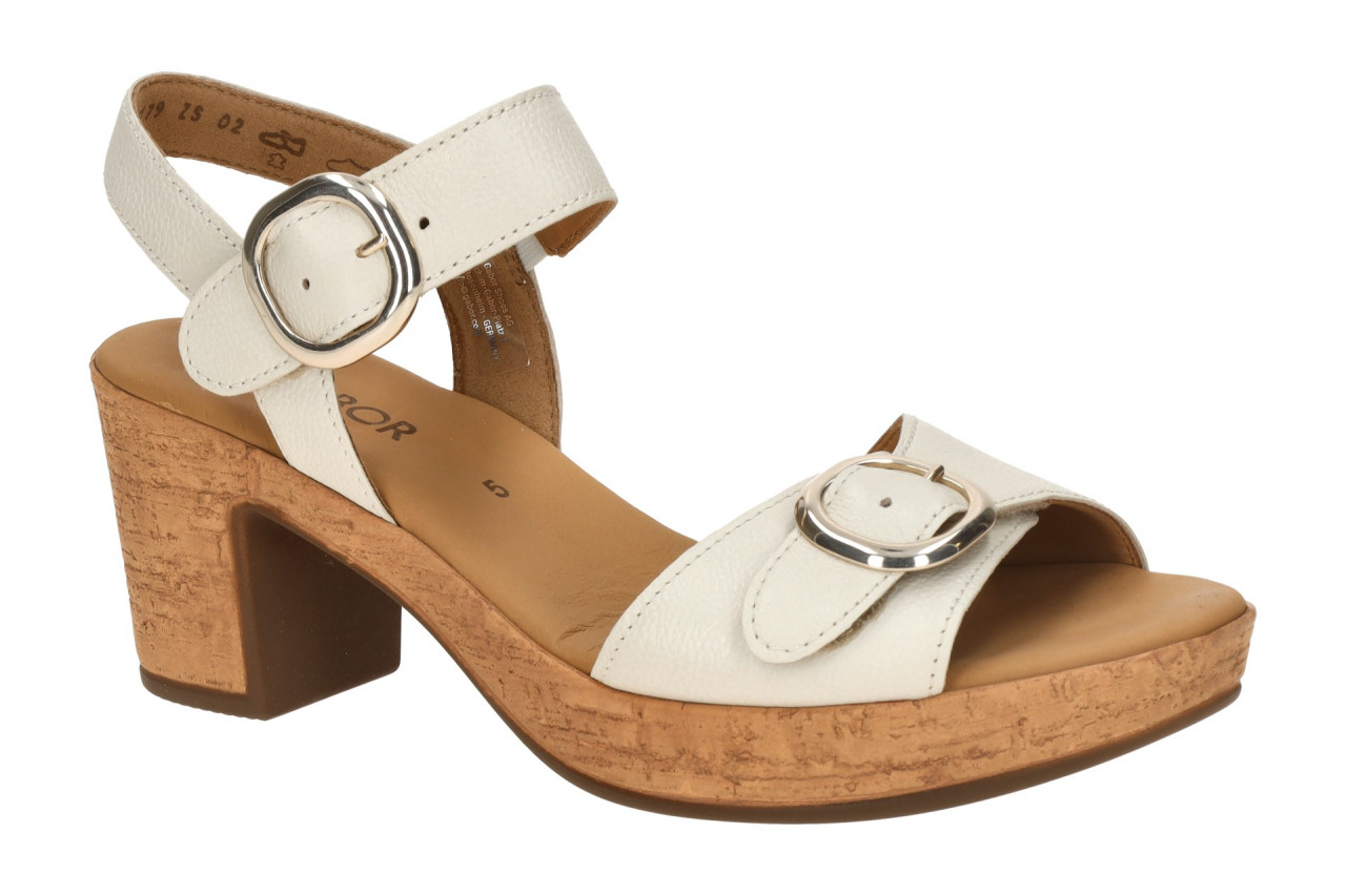 Gabor 84.764.20 offwhite - Sandalette f?r Damen 1 Gabor 84.764.20 offwhite - Sandalette f?r Damen