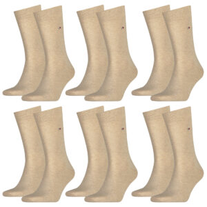 12 Paar TOMMY HILFIGER Classic Socken Gr. 39 - 49 Herren Business Socken