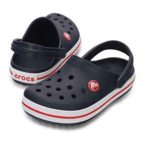 Crocs Kids Crocband Clog Unisex Kinder Schuhe Sandalen 207006 Dunkelblau