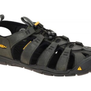 Keen 1013107 Clearwater CNX Leather Herren Sandale - Wander/Trekking, Grau Ma...