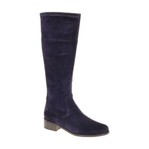 Peter Kaiser Damenstiefel 9-75518-45-846 dk blue Velour Langschaft Wechselfu?...
